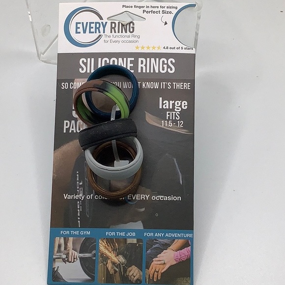 everything ring Other - Silicone everyday rings for men